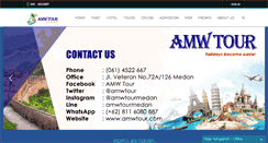 Desktop Screenshot of amwtour.com